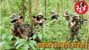 Monsoon operation soldiers 4 Naxals killed Bijapur