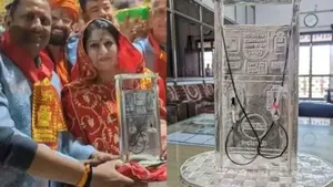 silver petrol pump