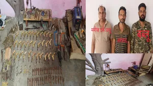 Illegal arms factory