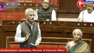 Jaishankar in Rajyasabha