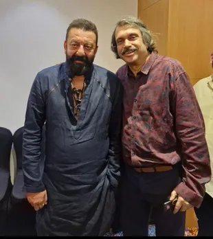 Macho mega-star Sanjay Dutt with Chaitanya Padukone