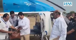 Maha polls: Sharad Pawar’s bags checked, wife stopped outside textile park