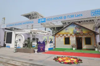 In a first, NTPC unveils fly-ash Eco-House that costs mere Rs 1.5 lakh