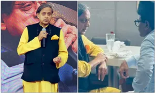 With eyes on Kerala CM’s post, Shashi Tharoor meets top IUML leadership