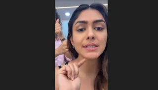 Mrunal Thakur's advice to help stop hair fall is a total game changer