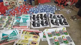 Fake engine oil manufacturing unit busted in Odisha's Rourkela, one detained
