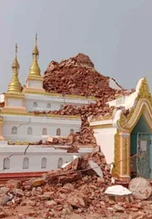 694 people feared killed in quake, says Myanmar military leader as rescue operations continue