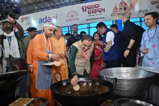 ISKCON applauds Gautam Adani's service at Puri kitchens: "True Greatness Lies in Service"