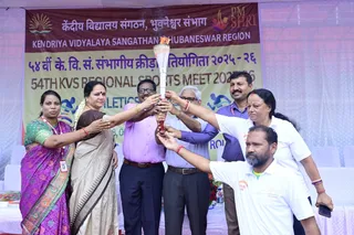 Regional Sports Meet 2025 inaugurated with grandeur at Birsa Munda Stadium, Rourkela