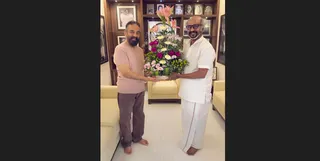 Rajinikanth congratulates Kamal Haasan on becoming a member of Rajya Sabha