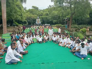 BJD holds silent protest, demands justice for FM College student