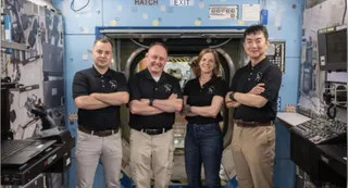 Four astronauts from US, Japan, and Russia successfully dock at space station: NASA