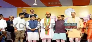 Odisha: Late BJD MLA Rajendra Dholakia’s son Jay Dholakia joins BJP ahead of Nuapada bypoll