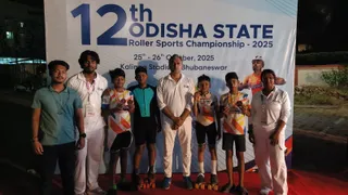 Vedic International School shines at 12th Odisha State Roller Sports Championship 2025