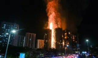 44 killed as fire engulfs high-rise Hong Kong buildings, 3 arrested