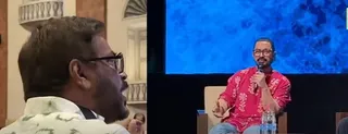 Manoj Mishra raises issue of theatre crisis in Odisha during interaction with Aamir Khan at IFFI