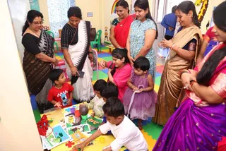 Bhubaneswar: BMC creche starts functioning at Saheed Nagar; monthly fee Rs 500