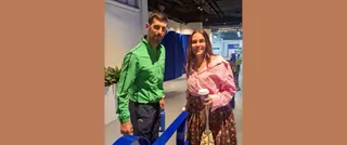 Neha Dhupia posts picture with Novak Djokovic, calls it a historic night