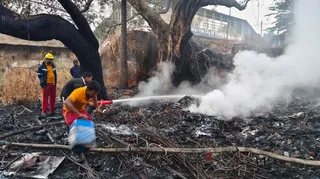 Major Fire Breaks Out at Scrap Godown Near Vikram Dev University in Odisha's Jeypore