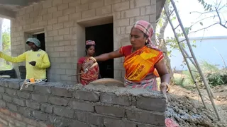 Breaking Barriers: Woman mason from Odisha's Mayurbhanj builds a story of empowerment