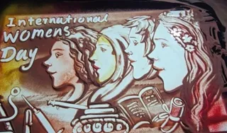 Inspiring sand animation by Puri artist celebrates International Women’s Day