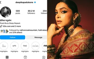 Deepika Padukone updates her Instagram bio: Feed, burp, sleep, repeat