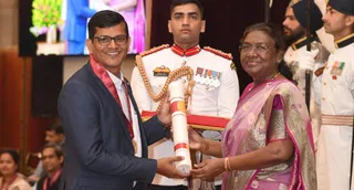 Odia scientist Digendranath Swain receives Shanti Swarup Bhatnagar Award from President