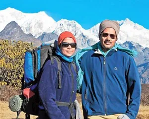 First Odia couple atop Mt Everest