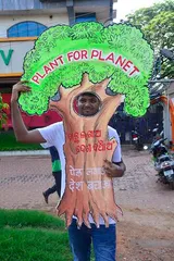 World Environment Day celebrated at Raahgiri in Odisha capital