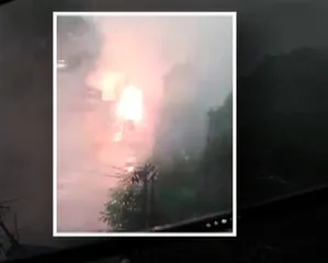 Power transformer in Odisha capital goes up in flames