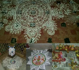 Odia households welcome goddess of prosperity with 'chita' & 'pitha'