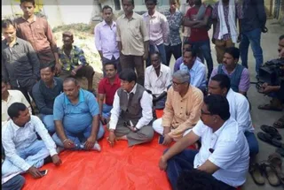 Odisha farmers' body NKS meets deceased Brunda Sahu's kin in Bargarh