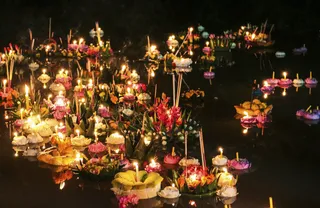 Loy Krathong the Boita Bandana equivalent in Bangkok!