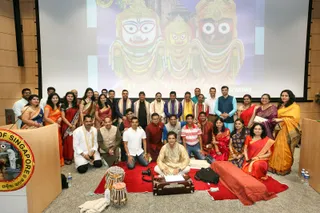 Odisha culture, devotional songs enchant NROs in Singapore