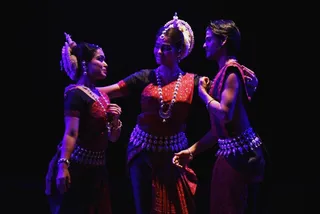 Rajashri captivates with Odissi in geetinatya style