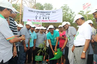 Envithon, plantation drive mark World Environment Day at Barbil-JSPL