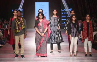 In pictures: Odisha's Ikat designs light up the ramp at Lakmé Fashion Week 2018