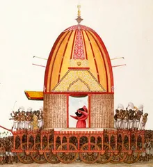 London's Victoria & Albert Museum houses 19th century painting of Odisha's Ratha Jatra