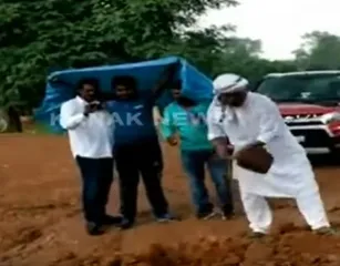 Watch Video: Odisha MLA repairs village road with spade