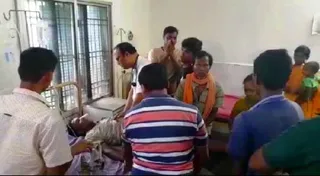 SHOCKING! Odisha youth run over by tractor while repairing