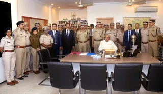 Odisha DGP BK Sharma, Lokayukta member RP Sharma take charge
