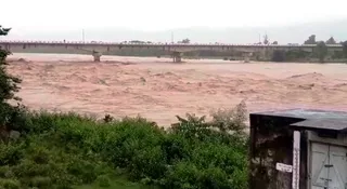 Heavy rainfall in Odisha districts; Rivers in spate