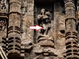 Statue at Odisha famous Konark temple damaged due to ASI’s negligence!
