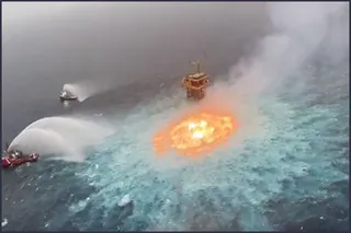 [WATCH] 'Ocean on fire' in Gulf of Mexico. Here’s what caused it