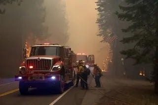 Watch: California wildfire grows 10 times in size in 48 hours