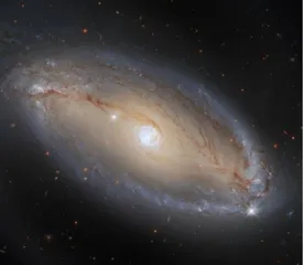 Scientists discover signs of water in a distant galaxy pair