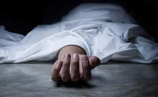 Last rites of former MLA’s wife stopped by police; half burnt body seized