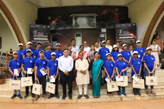 Tata Steel Young Astronomer Talent Search winners embark on ISRO tour