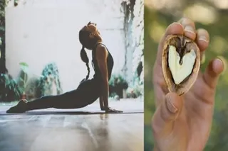 Why yoga and walnuts are your go-to health essentials