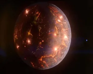 Astronomers discover potentially volcano-covered Earth-size exoplanet